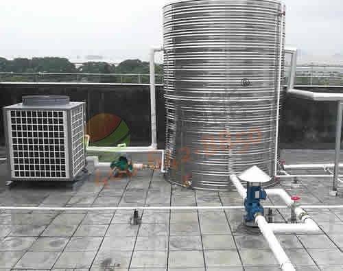 廣東韶關樂昌工業園——5噸太陽能+空氣能熱泵熱水工程項目
